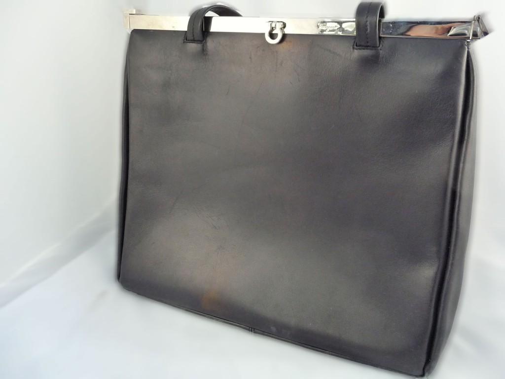 Black Vintage Ferragamo Bag Giveaway