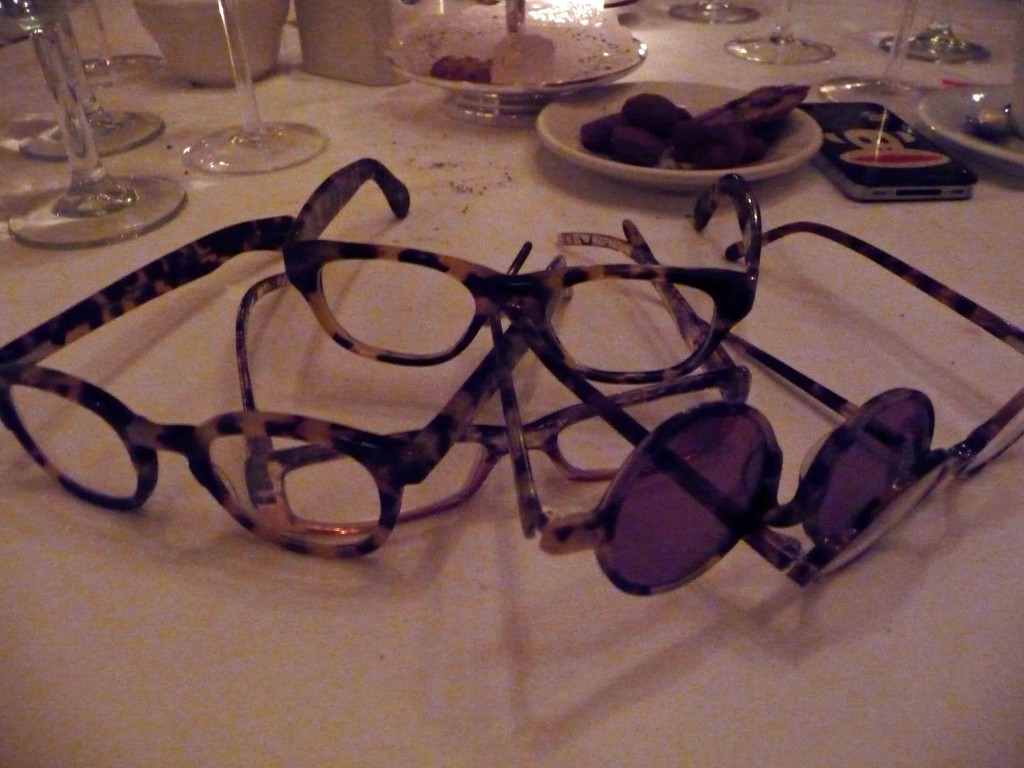 Glasses on Table