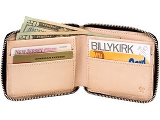 Billykirk zip wallet