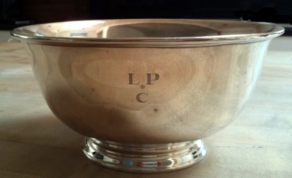 Revere bowl from Tiffany's