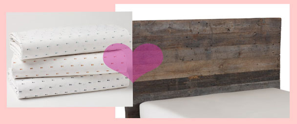 Coyuchi-Reclaimed-Headboard-&-Organic-Cotton-Sheets.with.heart