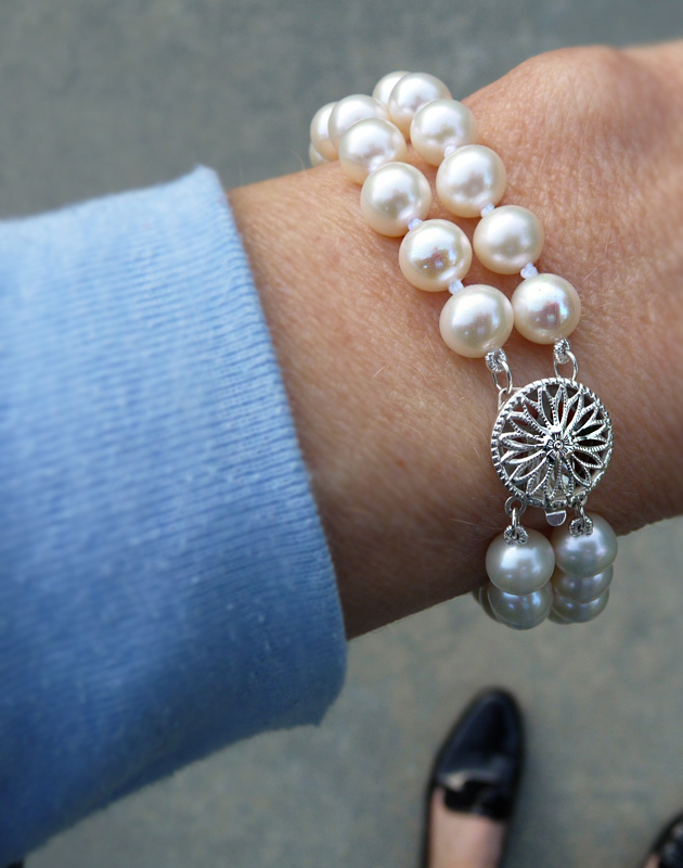 Pearl-Source-Double-Bracelet-on-Wrist