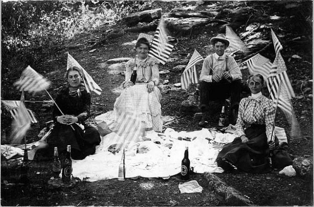 Fourth of July Picnic, Rogers, Arkansas via Missouri State Archives