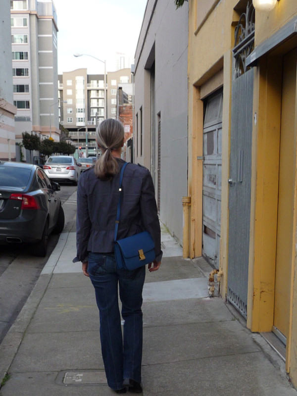 Walking-Away-with-Celine-Bag