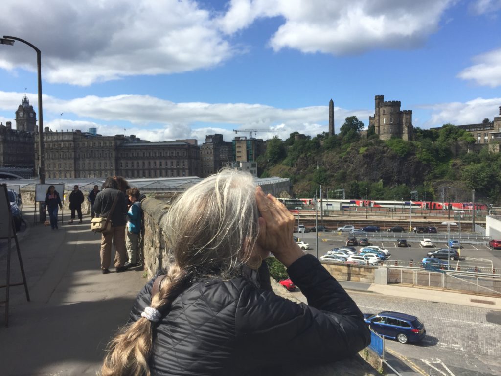 Traveling in Edinburgh at 60