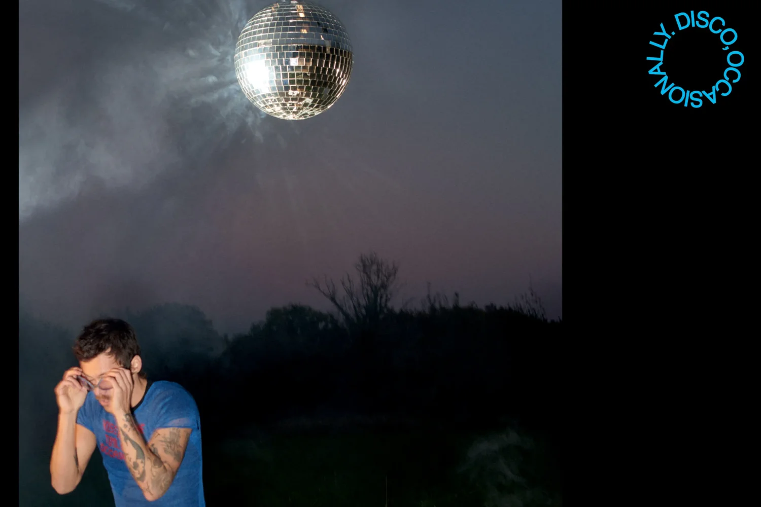 Harry Styles in Patrick Carroll on the cover of Kiss All The Time. Disco, Occasionally